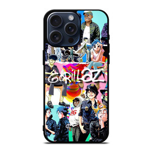 GORILLAZ COVER BAND iPhone 15 Pro Max Case Cover GORILLAZ COVER BAND iPhone 15 Pro Max Case Cover