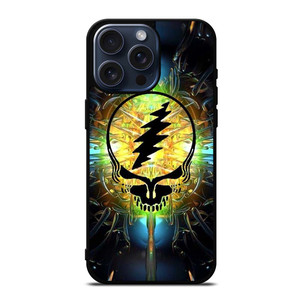 GRATEFUL DEAD BAND ART LOGO iPhone 15 Pro Max Case Cover