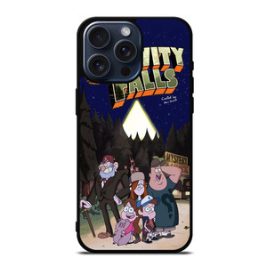 GRAVITY FALLS CARTOON iPhone 15 Pro Max Case Cover