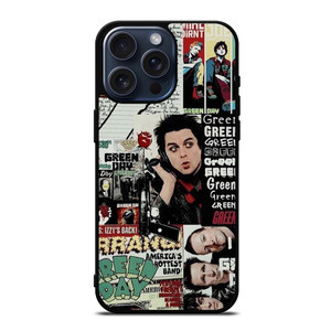 GREEN DAY POSTER iPhone 15 Pro Max Case Cover
