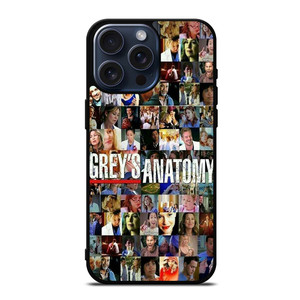 GREY'S ANATOMY COLLAGE iPhone 15 Pro Max Case Cover