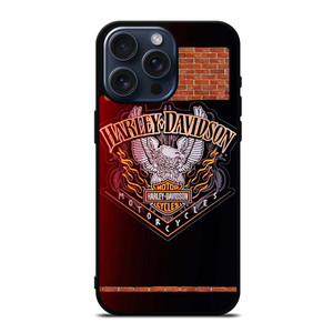 HARLEY DAVIDSON EAGLE BADGE iPhone 15 Pro Max Case Cover