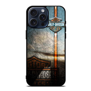 HARLEY DAVIDSON GRUNGE LOGO iPhone 15 Pro Max Case Cover