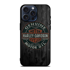 HARLEY DAVIDSON OIL BADGE iPhone 15 Pro Max Case Cover