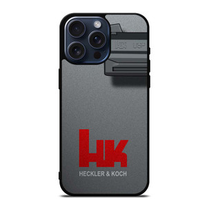 HECKLER AND KOCH LOGO iPhone 15 Pro Max Case Cover HECKLER AND KOCH LOGO iPhone 15 Pro Max Case Cover