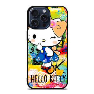 HELLO KITTY ART iPhone 15 Pro Max Case Cover