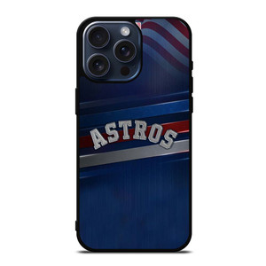 HOUSTON ASTROS AMERICAN FLAG iPhone 15 Pro Max Case Cover