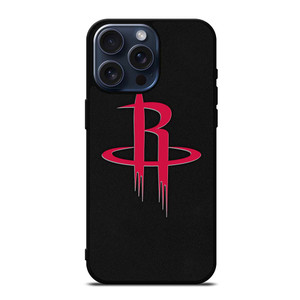 HOUSTON ROCKETS SUEDE LOGO iPhone 15 Pro Max Case Cover