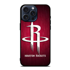 HOUSTON ROCKETS WOODEN LOGO 2 iPhone 15 Pro Max Case Cover