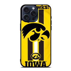 IOWA HAWKEYES FLAG iPhone 15 Pro Max Case Cover
