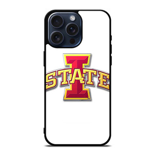 IOWA STATE CYCLONES WHITE iPhone 15 Pro Max Case Cover