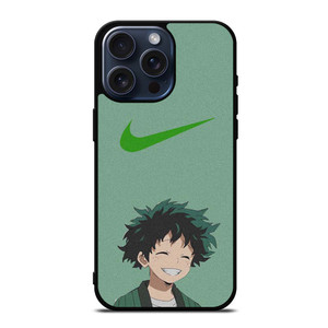 IZUKU MIDORIYA MY HERO ACADEMIA NIKE iPhone 15 Pro Max Case Cover IZUKU MIDORIYA MY HERO ACADEMIA NIKE iPhone 15 Pro Max Case Cover