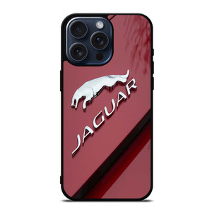 JAGUAR CHROME EMBLEM iPhone 15 Pro Max Case Cover