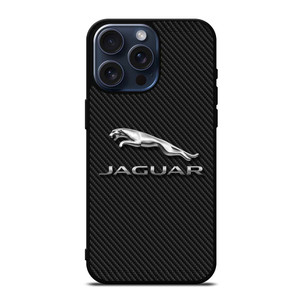 JAGUAR LOGO CARBON iPhone 15 Pro Max Case Cover