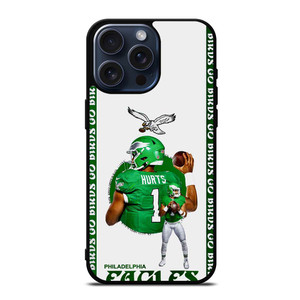 JALEN HURTS PHILADELPHIA STRIPE iPhone 15 Pro Max Case Cover
