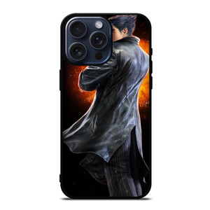 JIN KAZAMA TEKEN GAMES iPhone 15 Pro Max Case Cover JIN KAZAMA TEKEN GAMES iPhone 15 Pro Max Case Cover