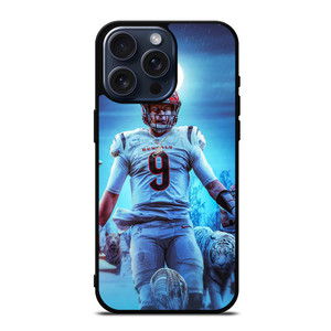 JOE BURROW CINCINNATI BENGALS TIGER iPhone 15 Pro Max Case Cover