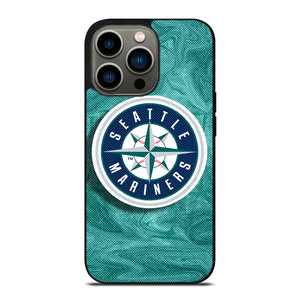 SEATTLE MARINERS MLB BASEBALL LOGO 2 iPhone 13 Pro Case Cover