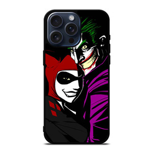 JOKER AND HARLEY QUINN CARTOON iPhone 15 Pro Max Case Cover JOKER AND HARLEY QUINN CARTOON iPhone 15 Pro Max Case Cover