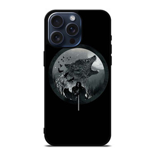 JON SNOW WOLF iPhone 15 Pro Max Case Cover