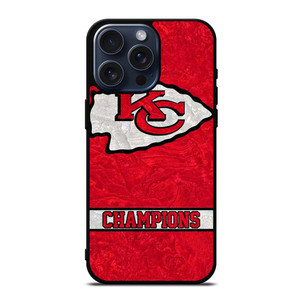 KANSAS CITY CHIEFS CHAMPIONS iPhone 15 Pro Max Case Cover