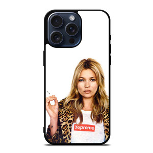 KATE MOSS SUPREME iPhone 15 Pro Max Case Cover