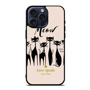 KATE SPADE MEOW CAT iPhone 15 Pro Max Case Cover