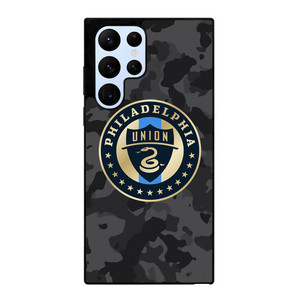 PHILADELPHIA UNION MLS BLACK CAMO Samsung Galaxy S22 Ultra Case Cover