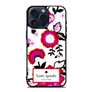 KATE SPADE NEW YORK FLOWER ART iPhone 15 Pro Max Case Cover KATE SPADE NEW YORK FLOWER ART iPhone 15 Pro Max Case Cover
