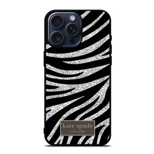 KATE SPADE NEW YORK ZEBRA PATTERN iPhone 15 Pro Max Case Cover