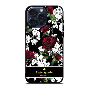 KATE SPADE ROSE RED WHITE iPhone 15 Pro Max Case Cover