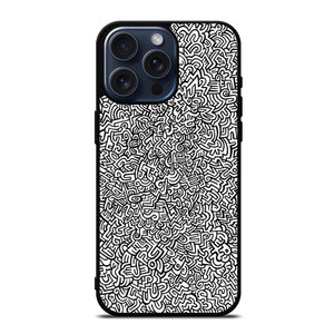 KEITH HARING ABSTRACT iPhone 15 Pro Max Case Cover