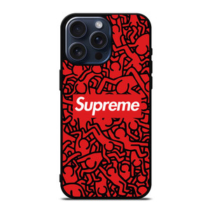 KEITH HARING SUPREME ART iPhone 15 Pro Max Case Cover
