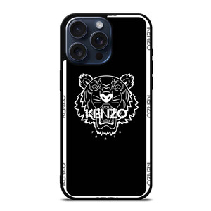 KENZO PARIS BORDERED LOGO iPhone 15 Pro Max Case Cover