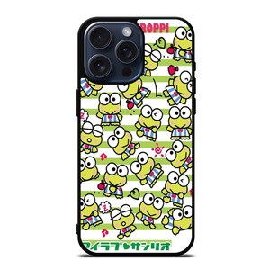 KEROPPI COLLAGE CARTOON iPhone 15 Pro Max Case Cover