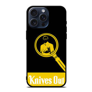 KNIVES OUT DANIEL CRAIG SILHOUETTE iPhone 15 Pro Max Case Cover
