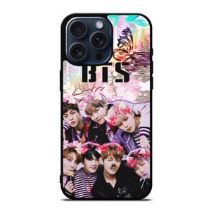 KPOP BTS COLLAGE iPhone 15 Pro Max Case Cover