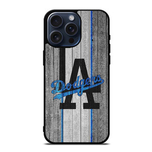 LA LOS ANGELES DODGERS WOODEN LOGO iPhone 15 Pro Max Case Cover LA LOS ANGELES DODGERS WOODEN LOGO iPhone 15 Pro Max Case Cover