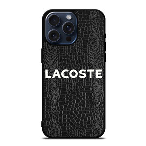LACOSTE CROCODILE SKIN iPhone 15 Pro Max Case Cover