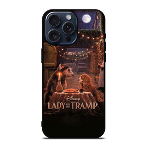 LADY AND THE TRAMP DISNEY iPhone 15 Pro Max Case Cover LADY AND THE TRAMP DISNEY iPhone 15 Pro Max Case Cover