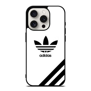 ADIDAS STRIPE BLACK iPhone 15 Pro Case Cover ADIDAS STRIPE BLACK iPhone 15 Pro Case Cover