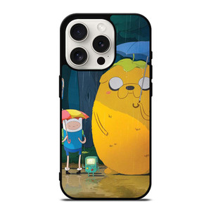 ADVENTURE TIME MY NEIGHBOUR TOTORO iPhone 15 Pro Case Cover ADVENTURE TIME MY NEIGHBOUR TOTORO iPhone 15 Pro Case Cover