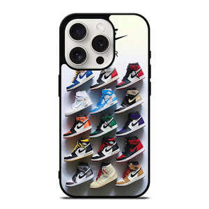 AIR JORDAN NIKE COLLAGE iPhone 15 Pro Case Cover AIR JORDAN NIKE COLLAGE iPhone 15 Pro Case Cover