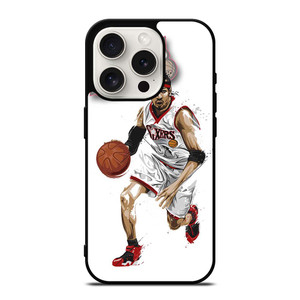 ALLEN IVERSON SIXERS NBA BASKETBALL iPhone 15 Pro Case Cover ALLEN IVERSON SIXERS NBA BASKETBALL iPhone 15 Pro Case Cover