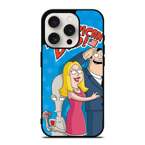 AMERICAN DAD CARTOON MOVIE iPhone 15 Pro Case Cover AMERICAN DAD CARTOON MOVIE iPhone 15 Pro Case Cover