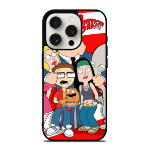 AMERICAN DAD USA FLAG iPhone 15 Pro Case Cover AMERICAN DAD USA FLAG iPhone 15 Pro Case Cover