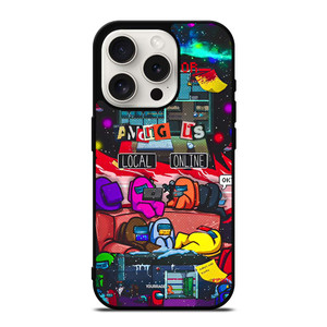 AMONG US LOCAL ONLINE iPhone 15 Pro Case Cover