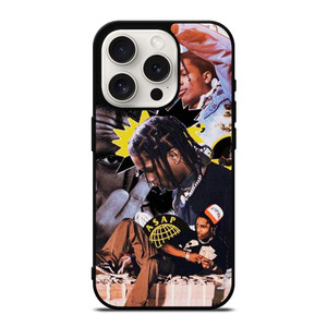 ASAP ROCKY RAPPER COLLAGE iPhone 15 Pro Case Cover ASAP ROCKY RAPPER COLLAGE iPhone 15 Pro Case Cover