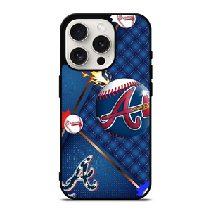 ATLANTA BRAVES LOVE BASEBALL iPhone 15 Pro Case Cover ATLANTA BRAVES LOVE BASEBALL iPhone 15 Pro Case Cover