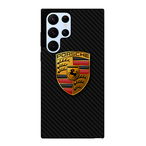 PORSCHE AUTOMOBILE CARBON FIBER Samsung Galaxy S22 Ultra Case Cover
